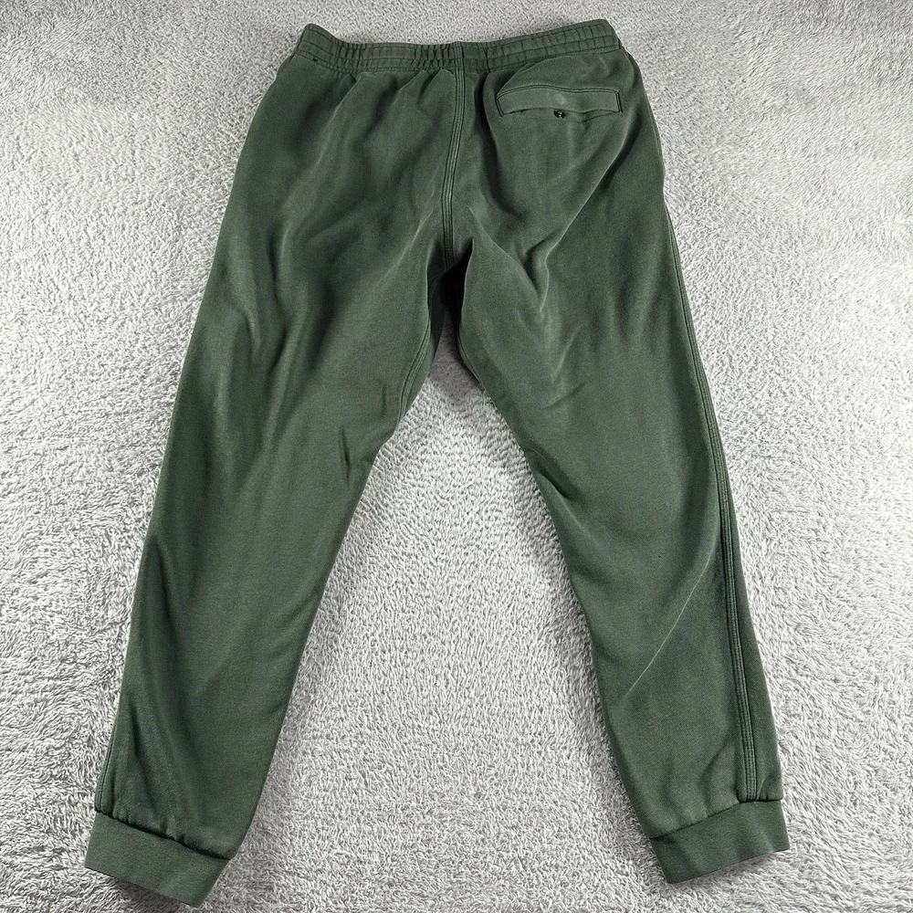 VINTAGE Nike Track Pants Sweat‎ Joggers Mens Large Green Cotton Essential